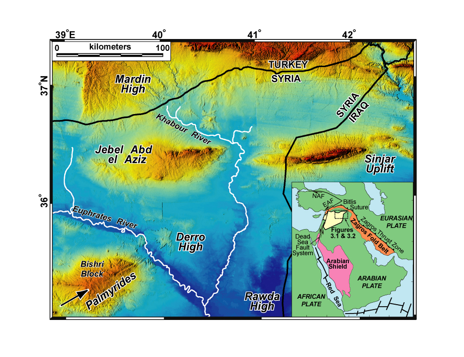 Sirte Basin Map. Figure 3.2: Database map